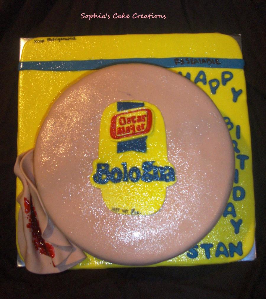 Oscar Mayer Bologna Cake - CakeCentral.com, image size:900x1012