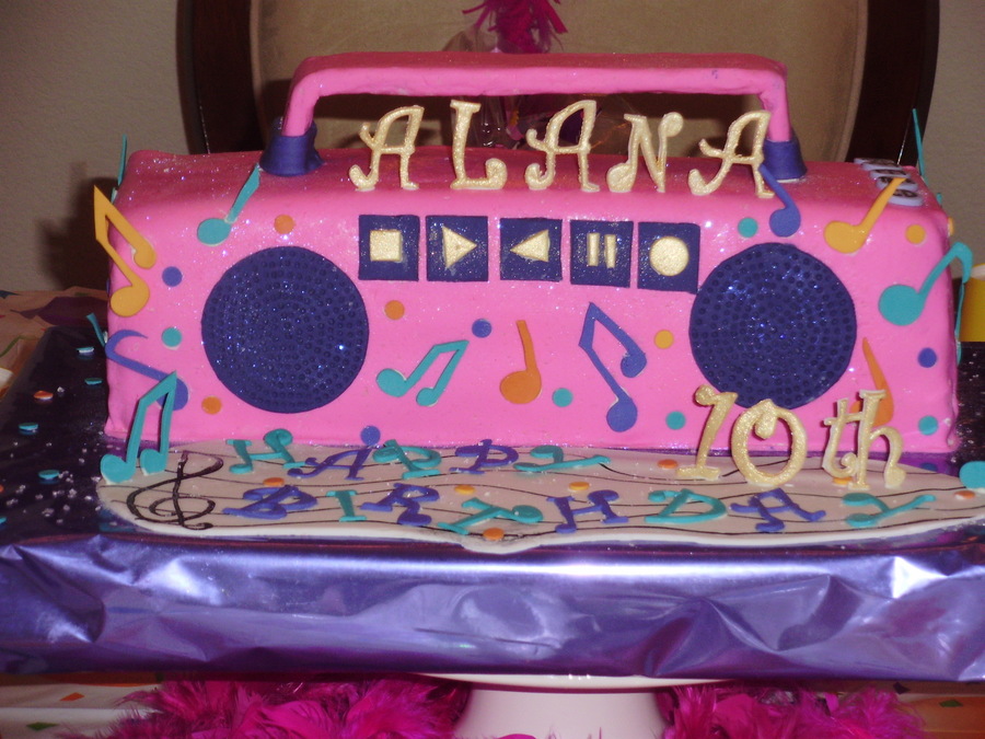 Birthday Boombox