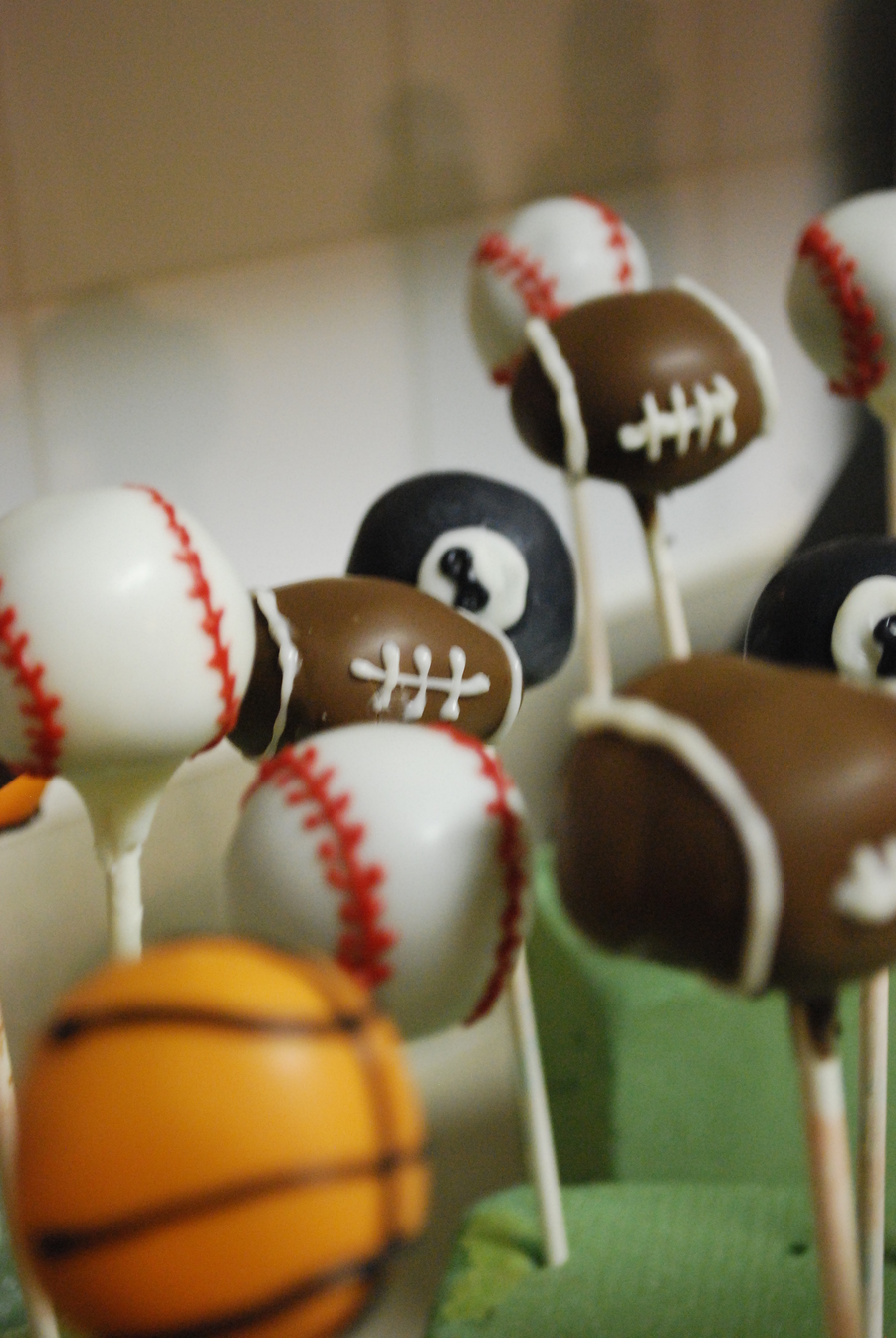 Sports Cake Pops
