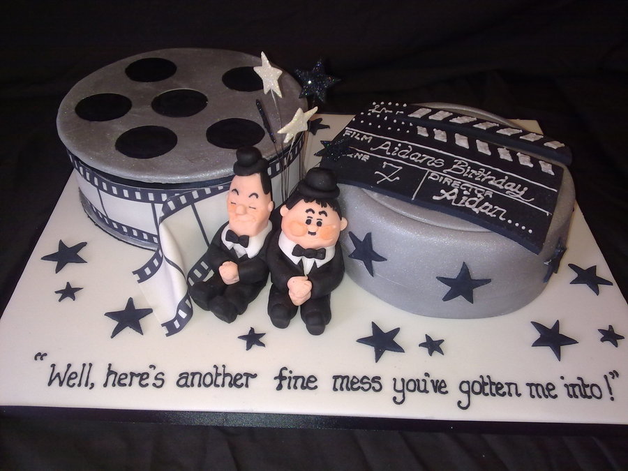 Laurel And Hardy Cake.