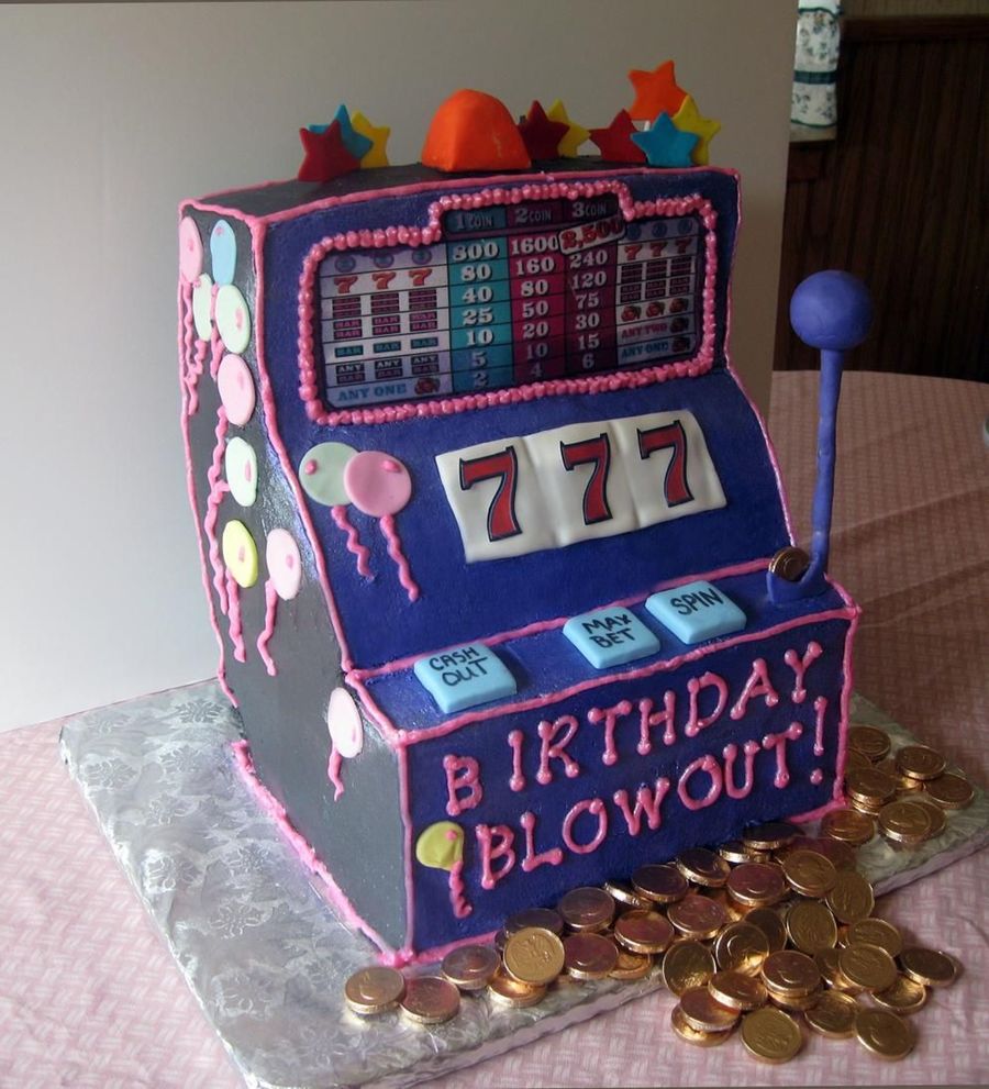 Slot Machine Cake