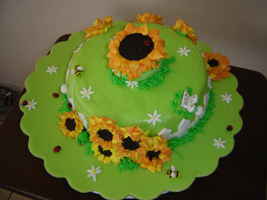 Sunflower Cake