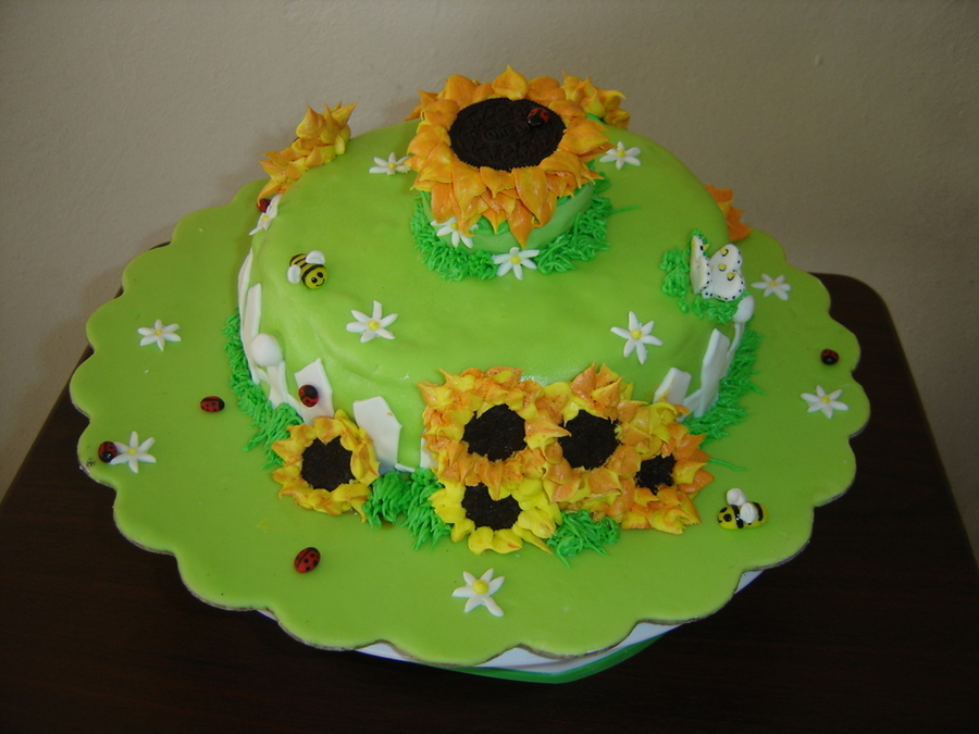 Sunflower Cake