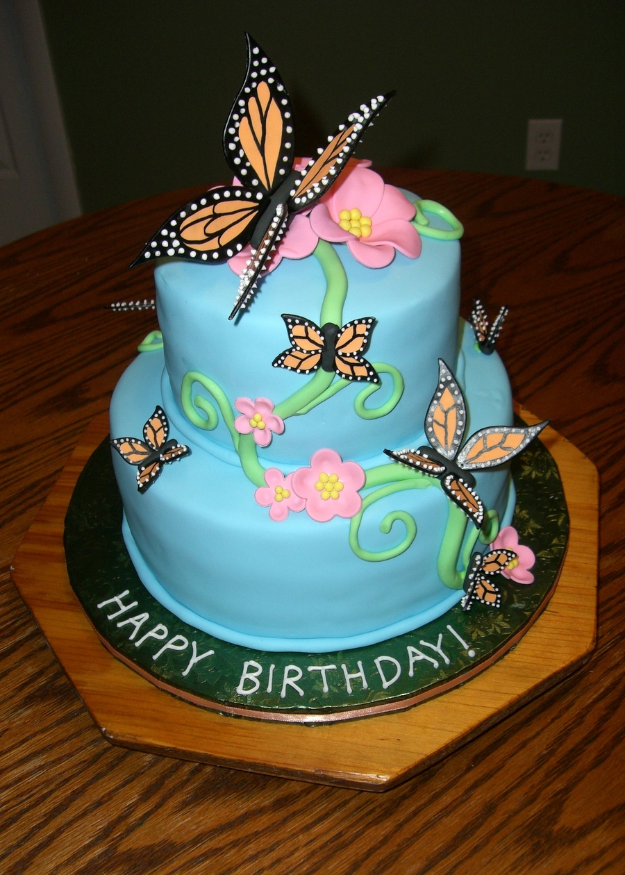 Butterfly Cake