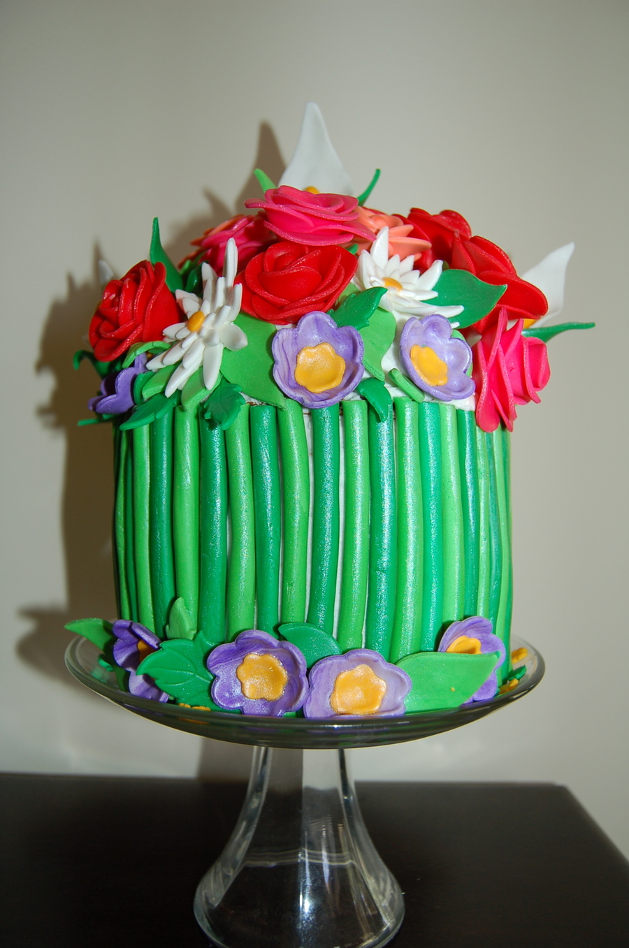 Flower Bouquet Birthday Cake