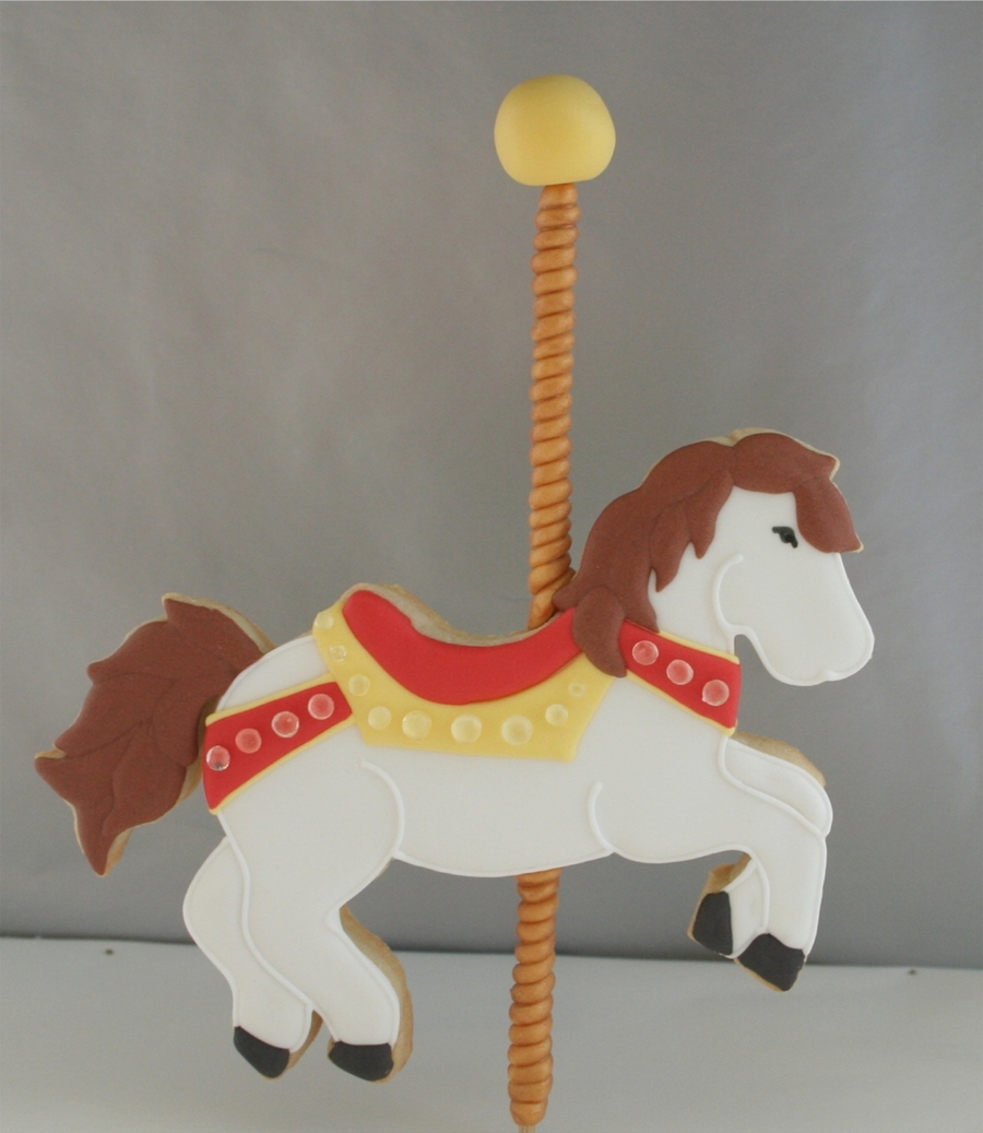 Carousel Horse Cookies