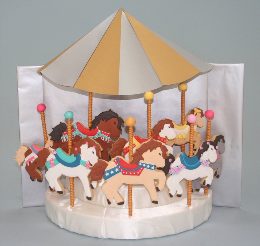 Carousel Horse Cookies