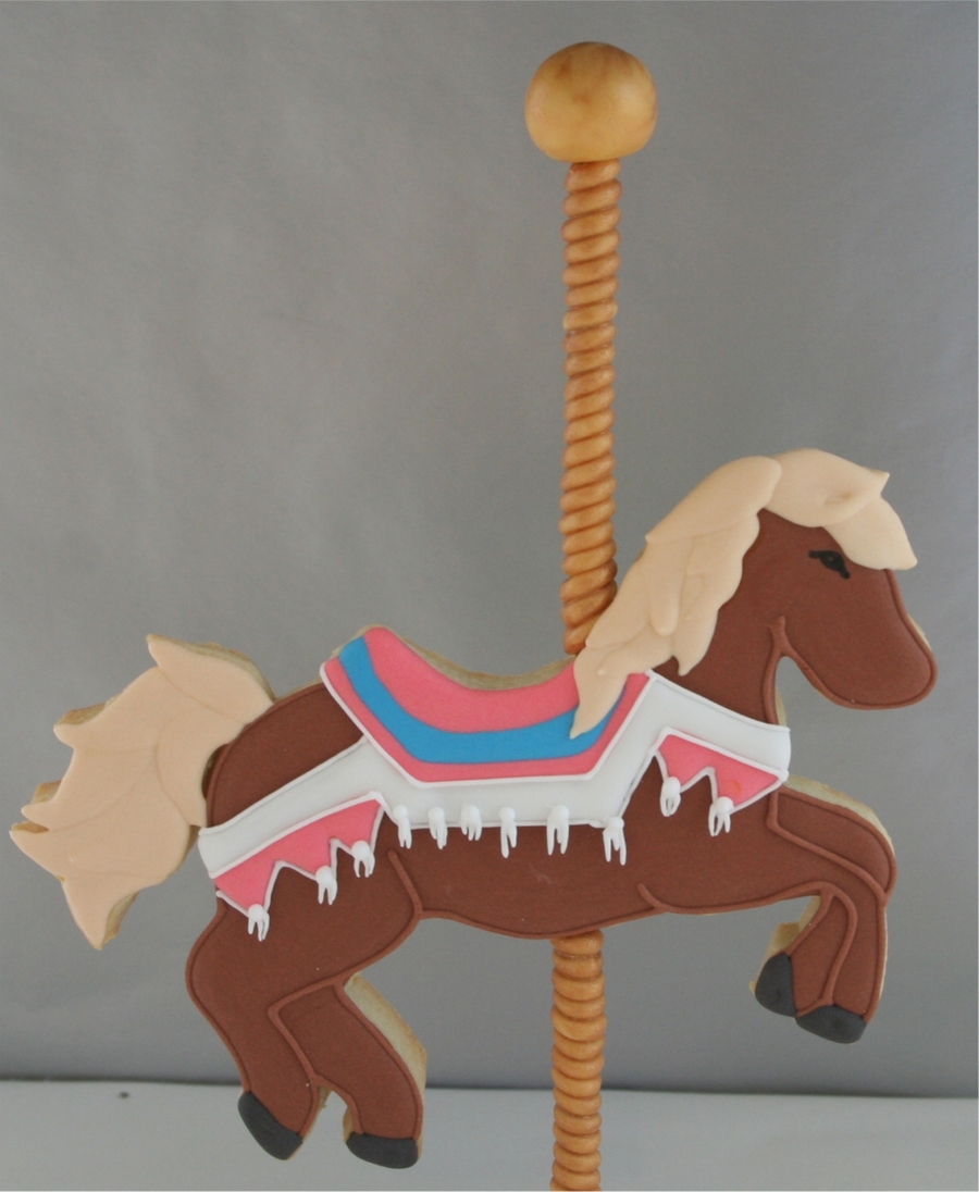 Carousel Horse Cookies