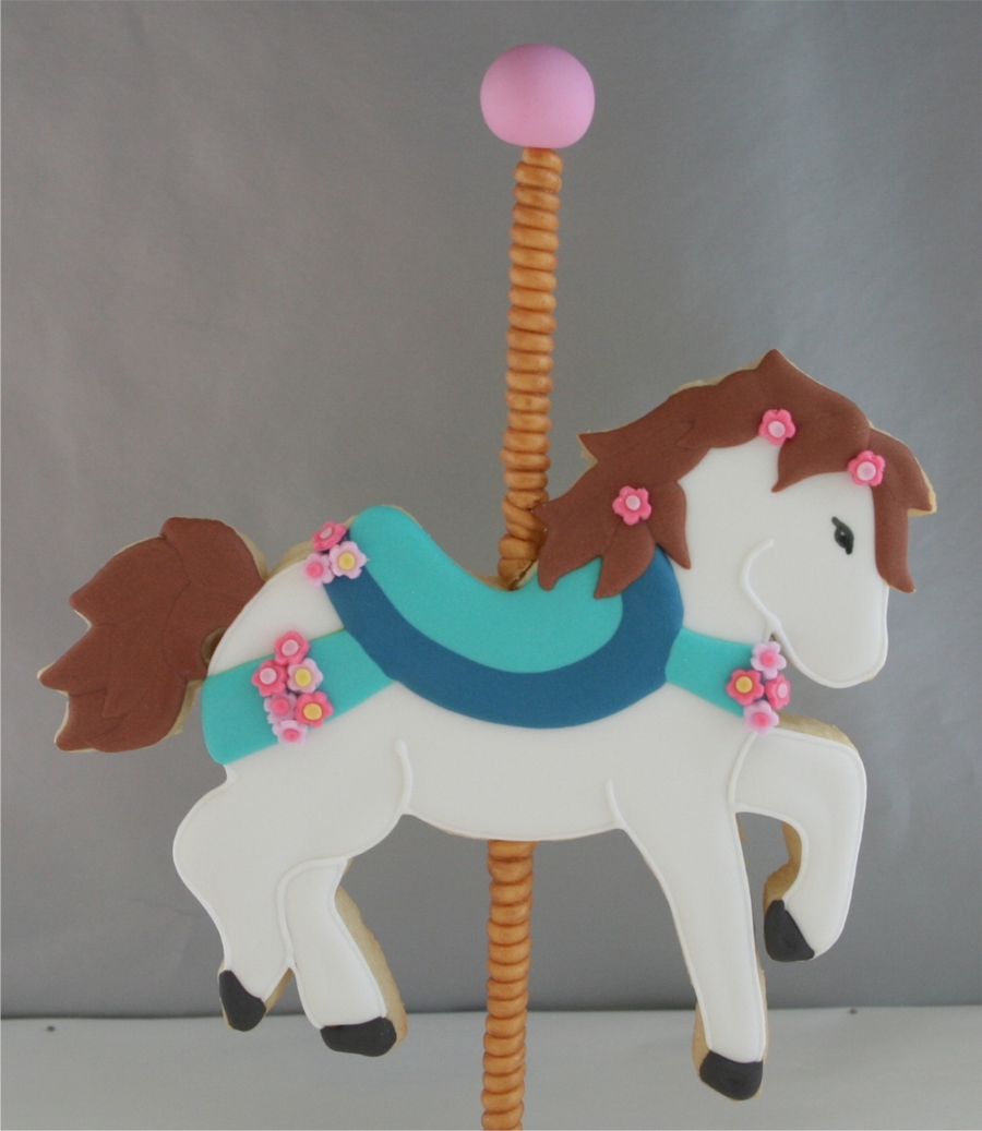 Carousel Horse Cookies