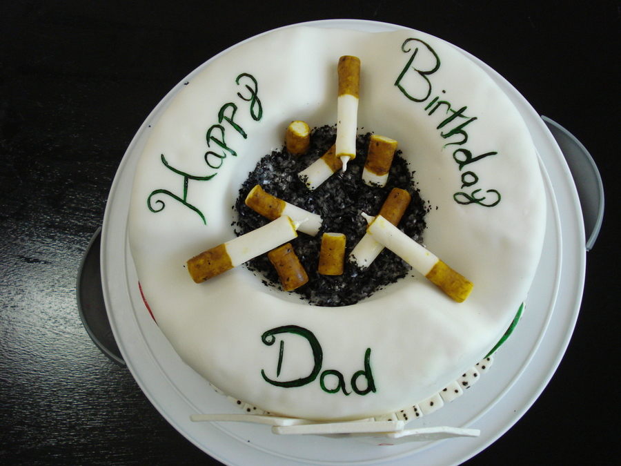 Ashtray Cake