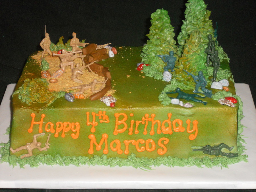 Camoflauge Birthday - CakeCentral.com