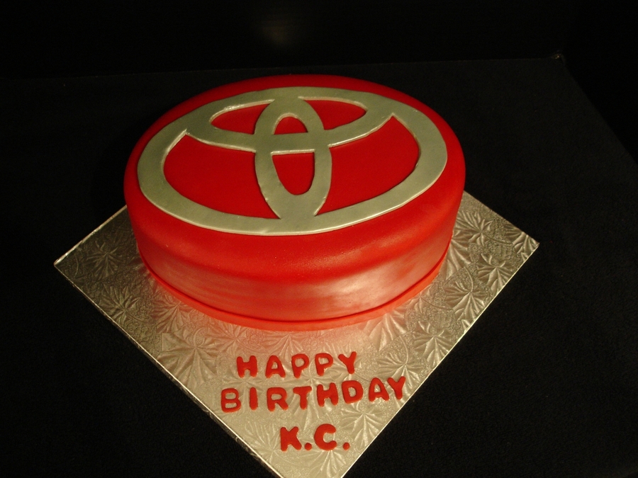 Toyota Birthday Cake
