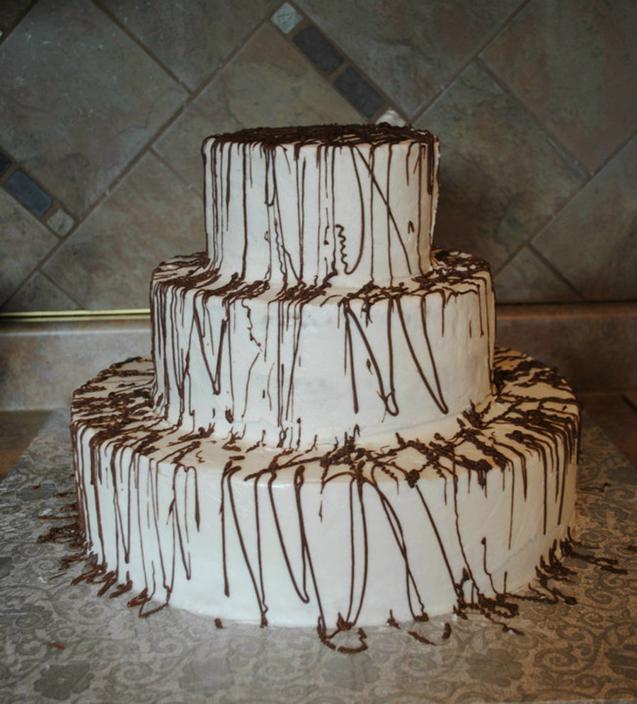 Rice Krispie Wedding Cake