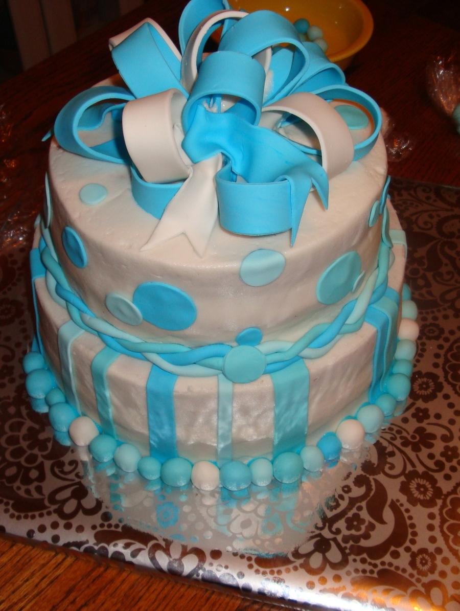 Blue Graduation - CakeCentral.com