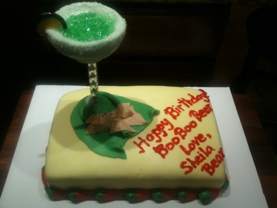 Margarita Themed Cake