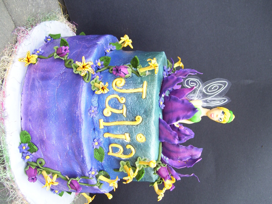 Tink Birthday Cake - CakeCentral.com