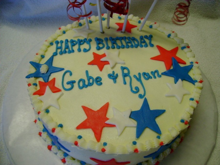 Red, White And Blue Birthday!