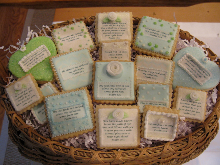 Bible Verse Cookies