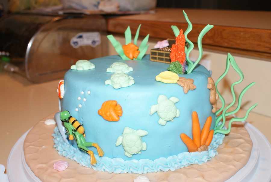 Aquarium Cake