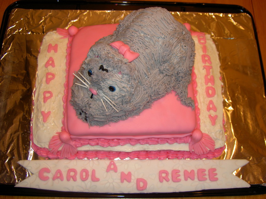 Happy Birthday Cat Cake Cakecentral