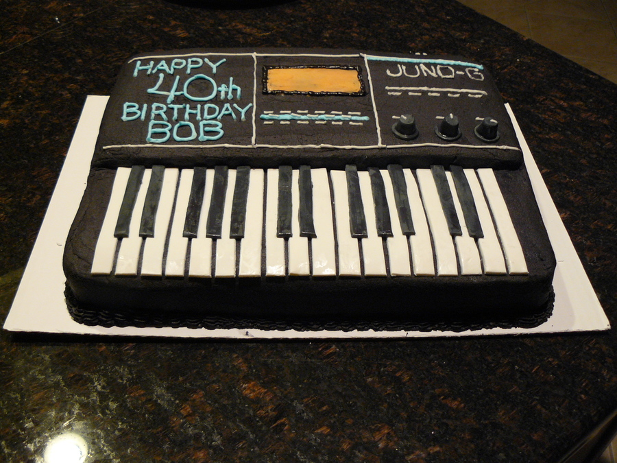 Keyboard Cake