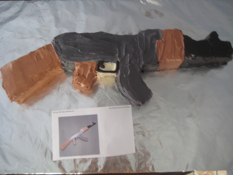 Ak47 Birthday Cake