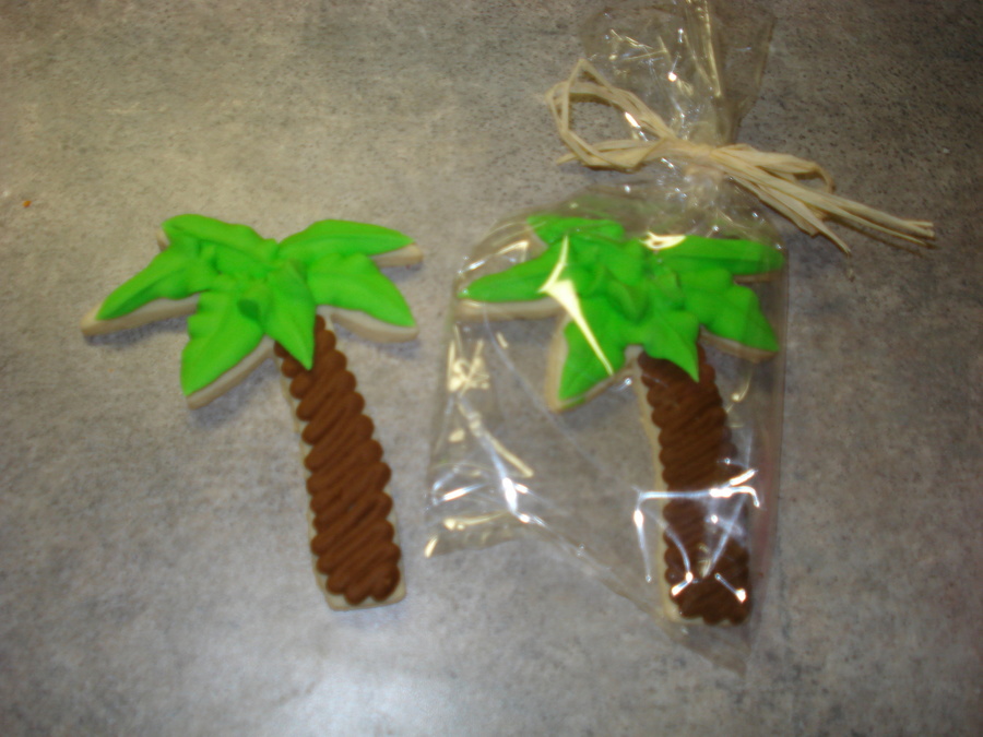 Palm Tree Cookies