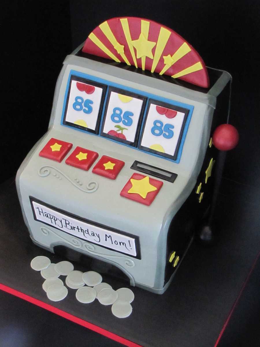 Slot Machine Birthday Cake