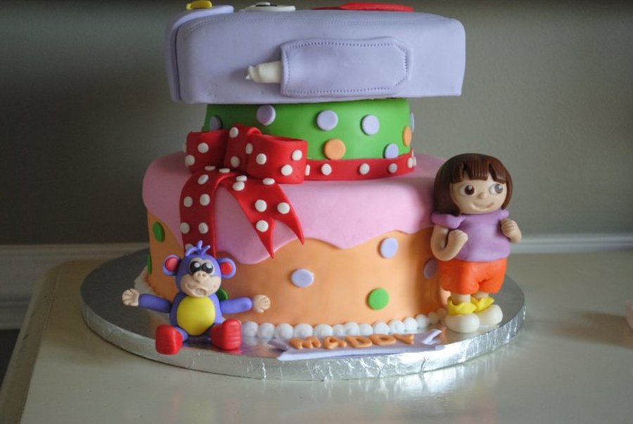 Dora Boots And Backpack