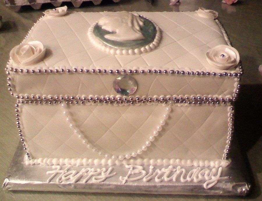 Jewelry Box Cake