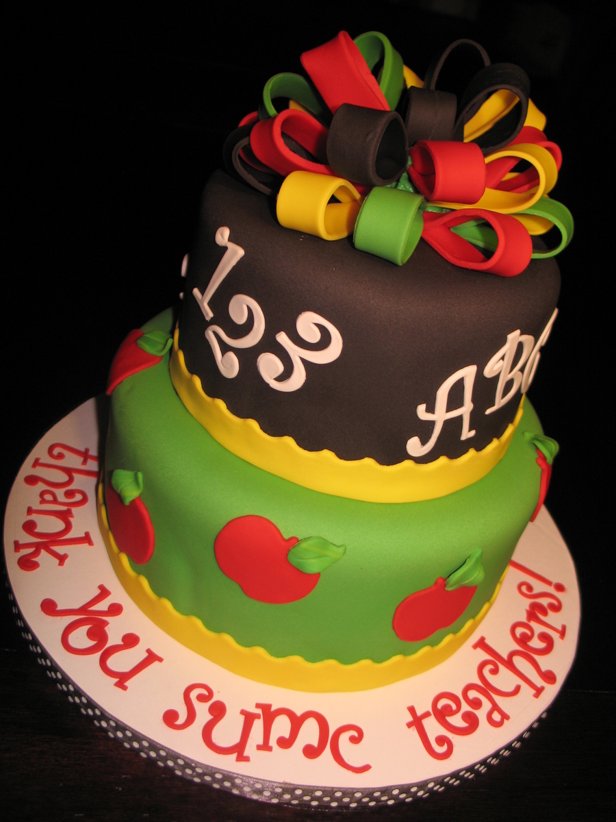 Teacher Appreciation Cake
