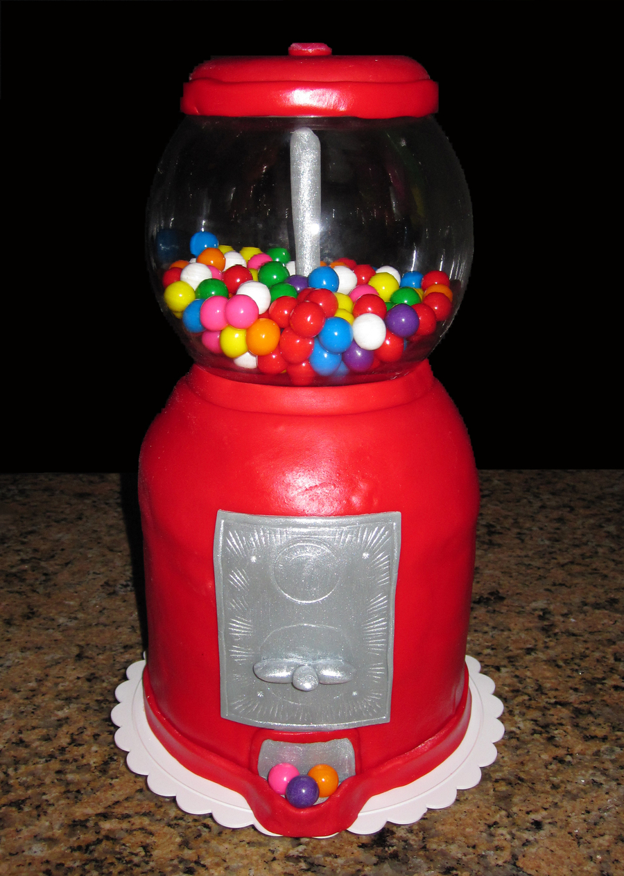 Gumball Machine Cake
