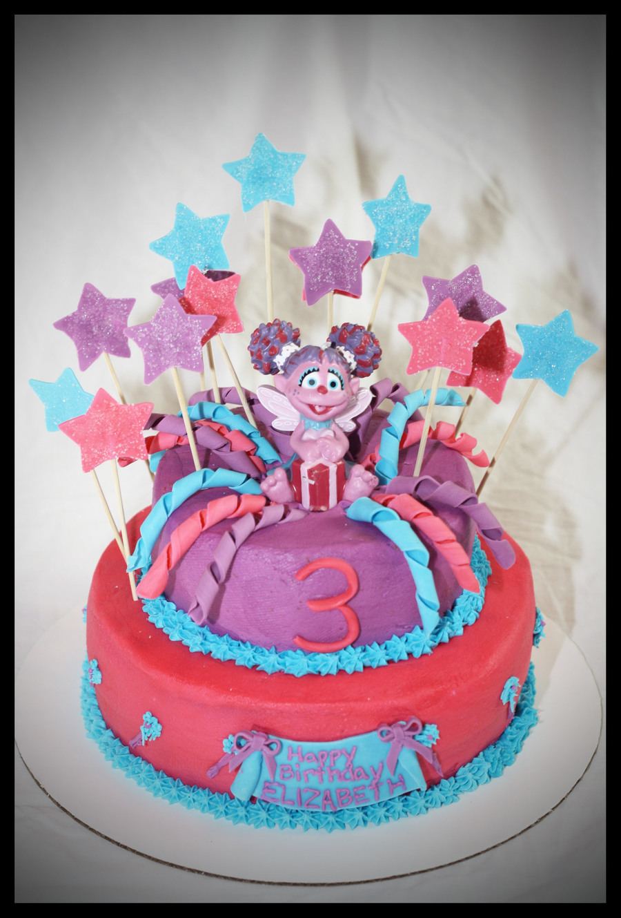 Abby Cadabby Birthday Cake - CakeCentral.com