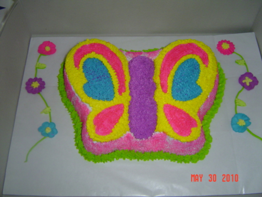 Butterfly Cake For First Birthday!