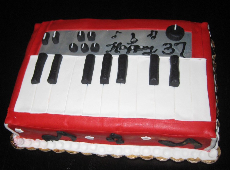 Keyboard Cake