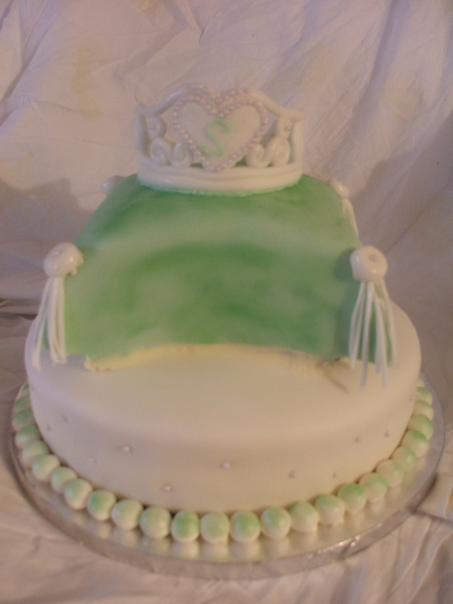 Princess Bridal Shower Cake