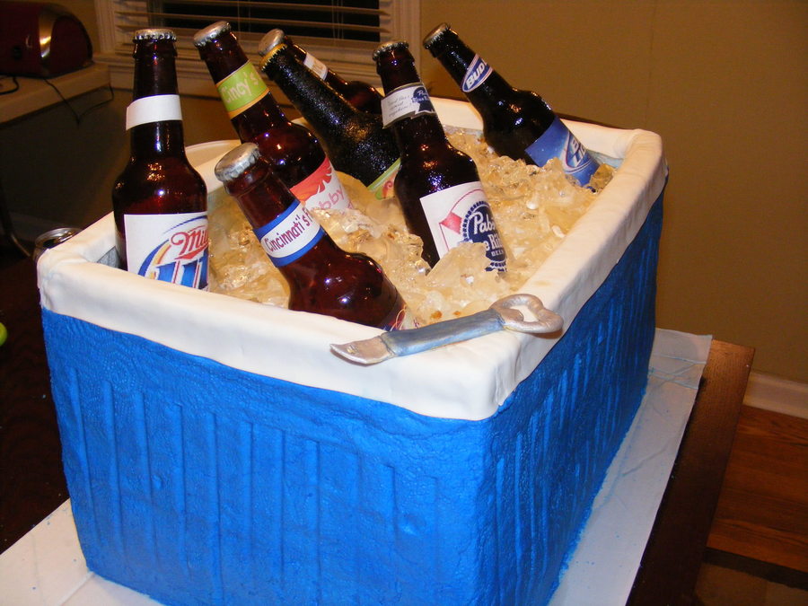 Beer Cooler Cake