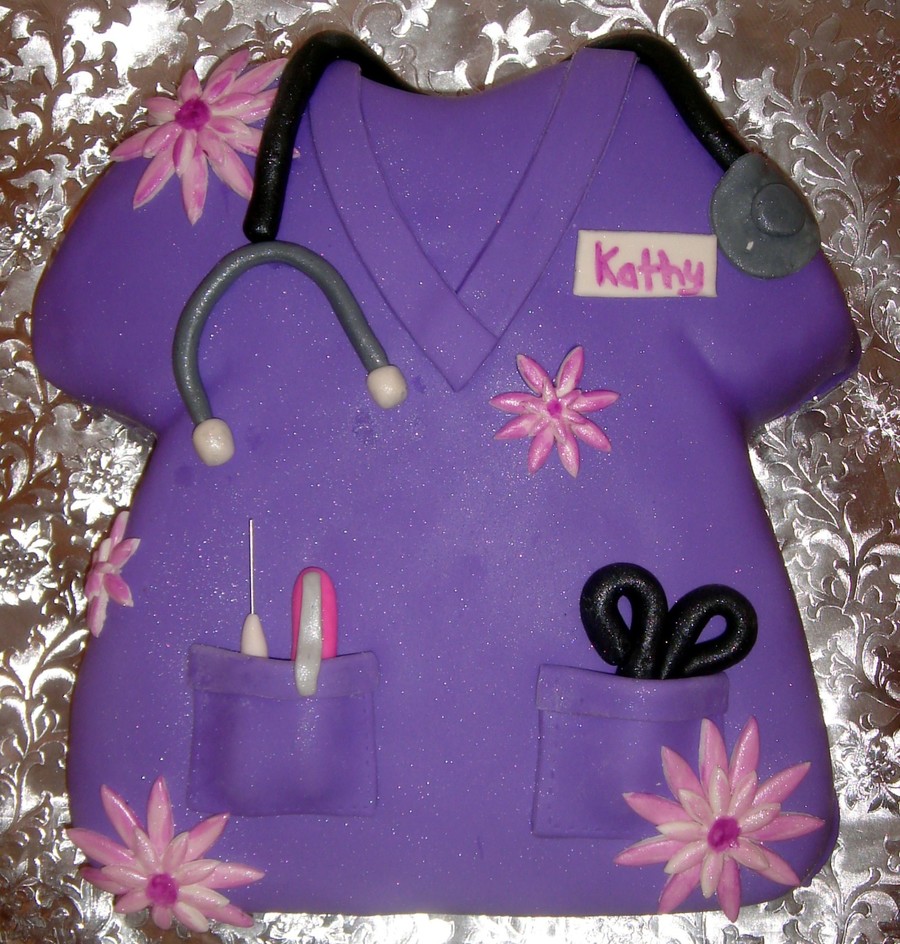 Scrub Top Cake