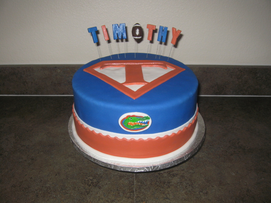 Florida Gators Baby Shower Cake