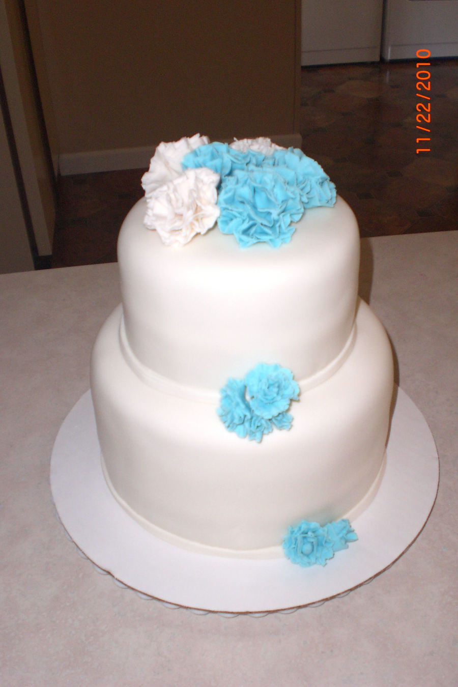 Carnation Wedding Cake