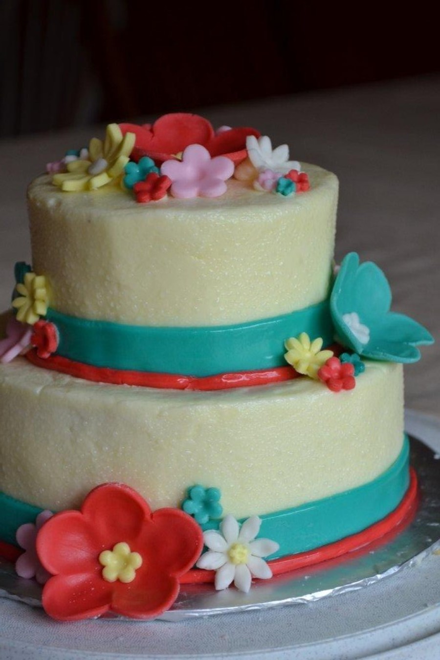 Flower Birthday Cake