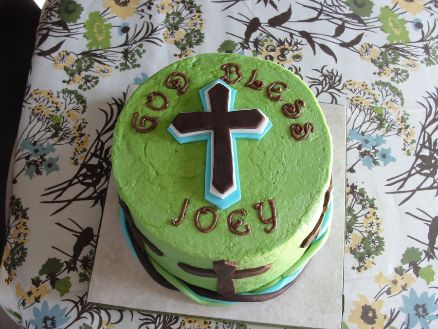 Baptism Cake