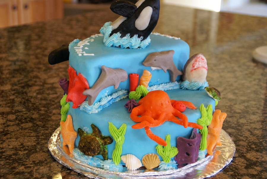 Aquarium Cake