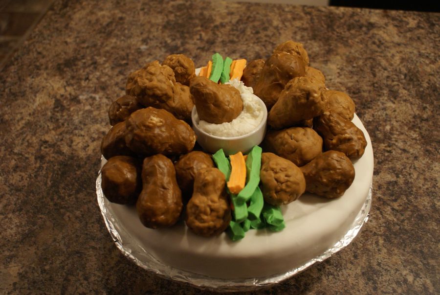 Chicken Wing Cake