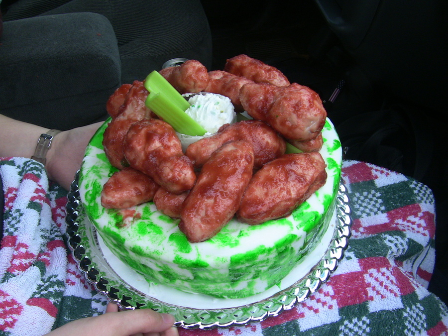 Chicken Wings Cake