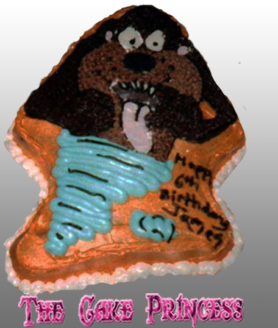Taz Birthday Cake - CakeCentral.com