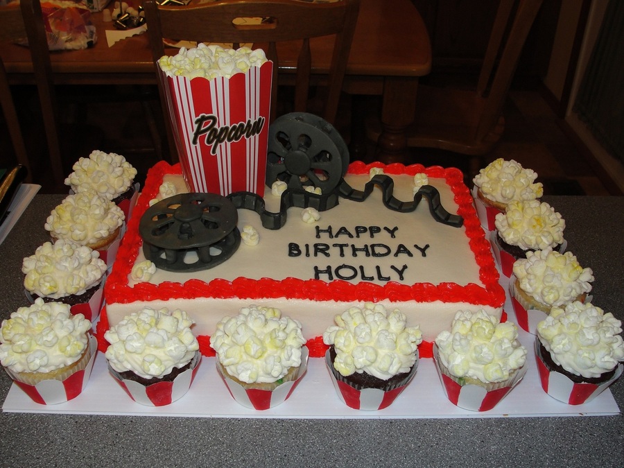 Hollywood Movie Birthday Cake - CakeCentral.com