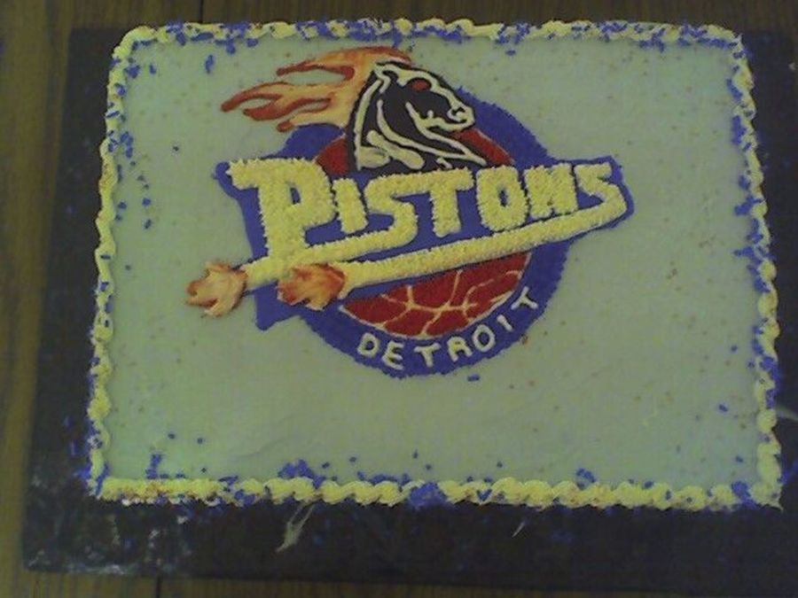 Detroit Pistons Cake