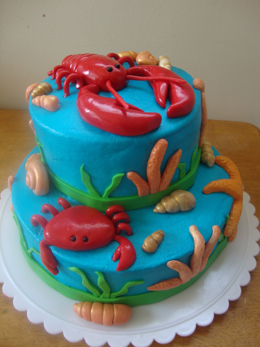 "under The Sea" Cake