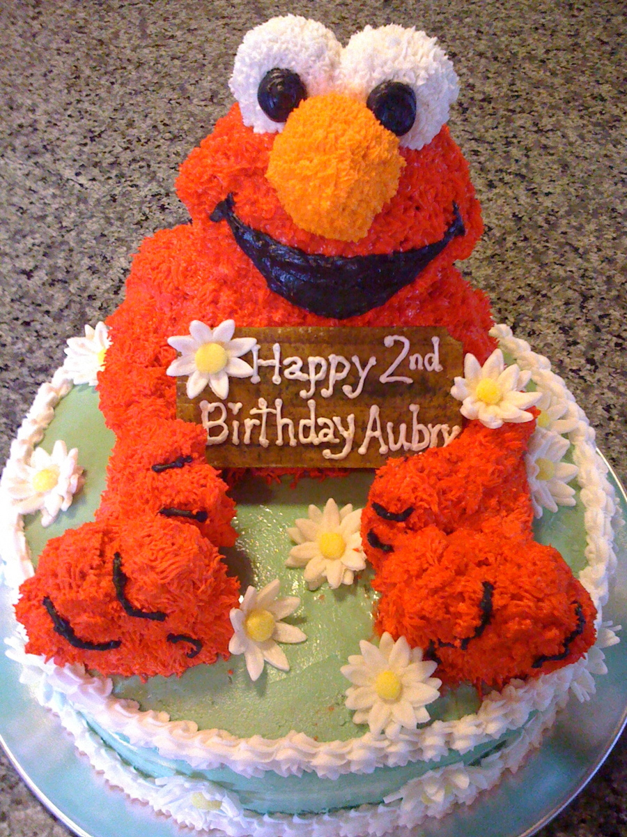 Elmo Cake